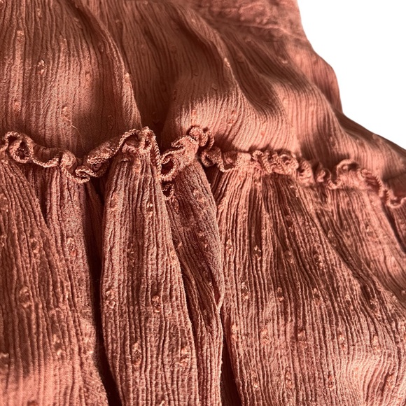 American Eagle - Coral Linen Blouse Tank- US SM - Picture 5 of 6